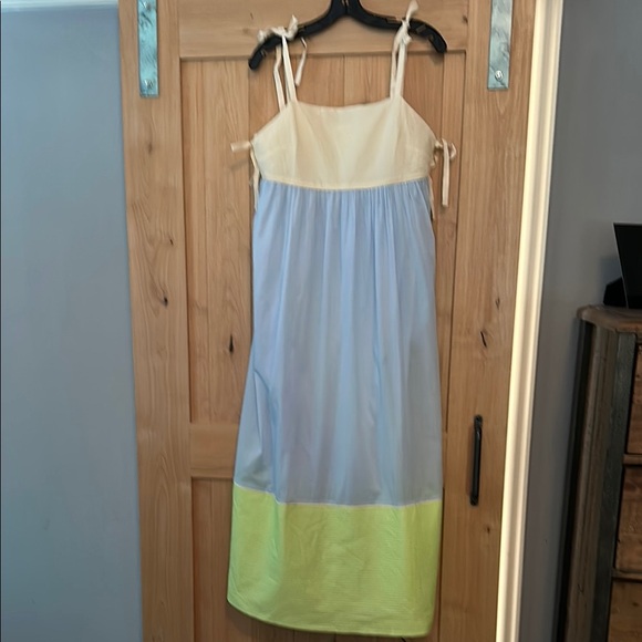 Tory Burch Colorblock Tiered Dress – Size S - NWOT - Picture 5 of 7